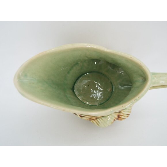 Vintage McCoy Pottery Pine Cone Creamer and Sugar Bowl Set - Picture 8 of 9